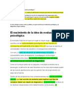 En Qué Consiste Una Evaluación Psicológica