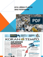 BAHAYA LIMBAH PLASTIK BAGI KESEHATAN