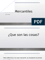 Cosas Mercantiles