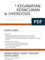 Askep Kegawatan Pada Keracunan & Over Dosis