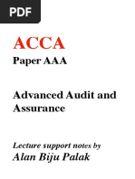 ACCA AAA Notes by Alan Biju Palak PDF