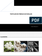 Textiles en fibras naturales: Algodón