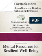 Positive Neuroplasticity - The Practical Brain Science of Building Lasting Psychological Resources PDF