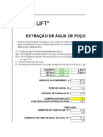 Calculo Poco Artesiano - Air - Lift