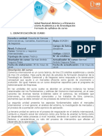 Syllabus Del Curso Comercio y Negocios Internacionales