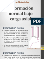 04 Deformación Normal - Ley de Hooke PDF