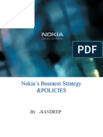 Nokia'S BUSINESS POLICY AND STRATEGY 