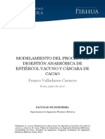 Modelacion de Biodigestor PDF
