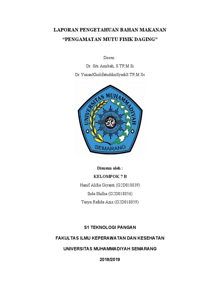 Laporan Praktikum Daging | PDF