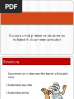 2. Educaţia civică şi Istoria ca discipline de învăţământ (1)