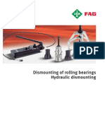 Dismounting of Rolling Bearings Hydraulic Dismounting FAG PDF