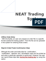 NEAT Trading System Chapter-3 - IV