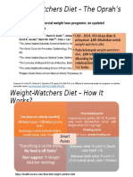 Weight Watchers Diet