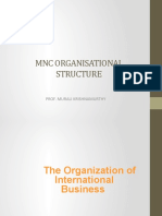 L8 MNC Organisational Structure