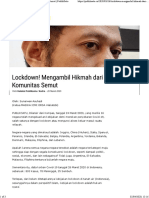 Lockdown-Mengambil Hikmah Dari Komunitas Semut - PublikSatu PDF