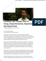 Lockdown Dan Teladan Umar Al-Faruq Antara Kemestian, Kepanikan Dan Siasat Pasar - PublikSatu PDF