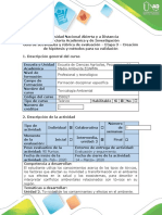 Guía de Actividades y Rúbrica de Evaluación - Etapa 3 - Creacion de Hipótesis y Métodos para Su Validacion