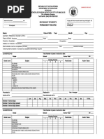 DEPED FORM 137 Jhs