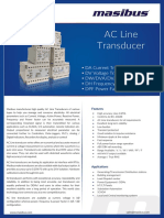AC Line Transducers for Electrical Parameter Measurement