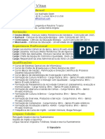 CV António Costa PDF