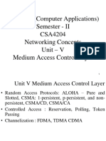 Unit V MediumAccessControl PDF