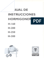 Manual Hormigoneras