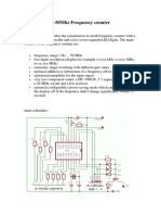 Kits 1Hz - 50MHz Crystal Oscillator Frequency Counter Meter