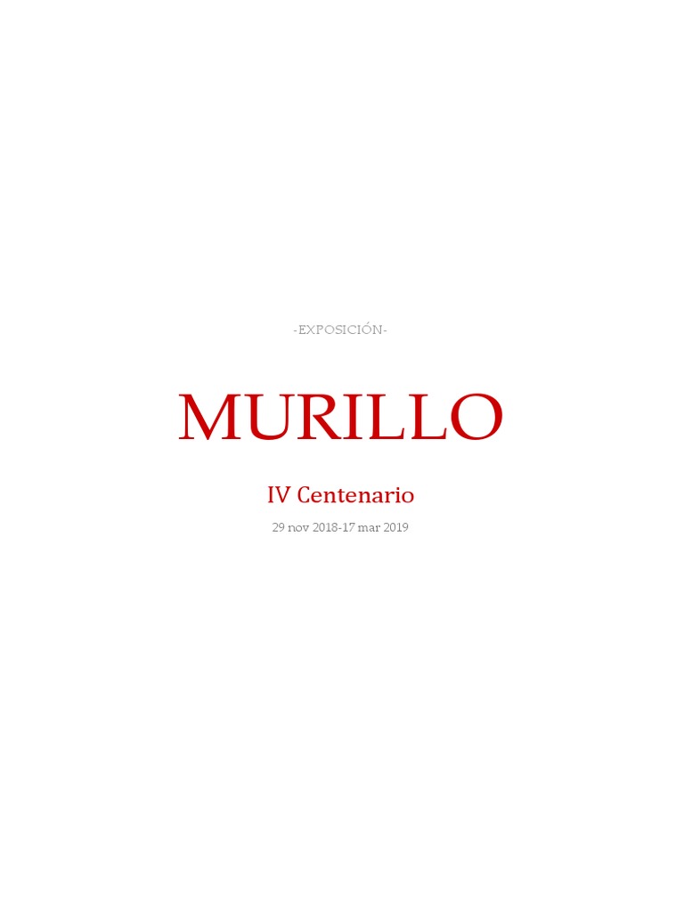 Murillo: 400 Años en Sevilla | PDF | Sevilla | Museo