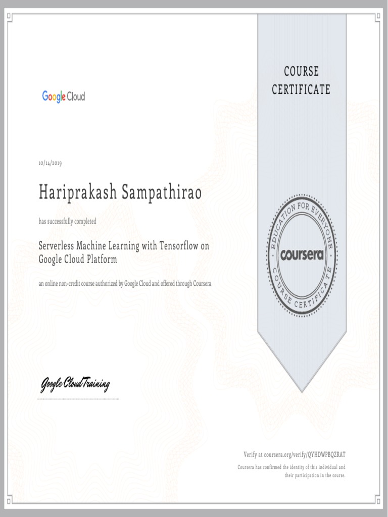 Serverless Machine Learning With Tensorflow On Google Cloud Platform ...