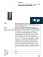 NetShelter SX Enclosures - AR3140 - APC PDF