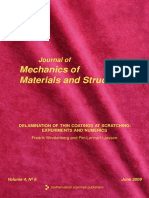 Delamination of Thin Coatings at Scratching - Experiments & Numerics