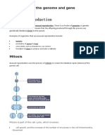 Reproduction, The Genome and Gene Expression