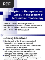 Enterprise and Global Management of Information Technology 