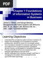 Foundations of Information Systems in Business 