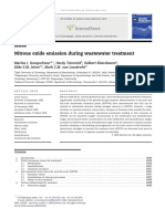 Nitrous Oxide Emissions from Wastewater Treatment