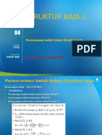 MODUL 4 Perencanaan Balok Kolom Baja