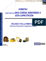 Curso Capacitacion Operacion Seguridad Tractor Oruga D155ax 6 Komatsu