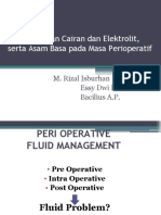 Peri-Operative Fluid & Electrolytes Imbalance & Acid-Base Disturbance