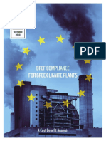 Greek Lignite Plants Cost Benefit Analysis of BREF Compliance