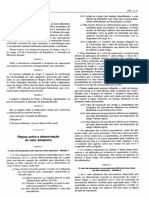 DETERMINACAO DE VALOR ADUANEIRO Decreto - 38 - 2002