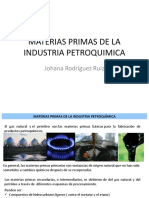 MATERIAS PRIMAS DE LA INDUSTRIA PETROQUIMICA