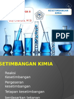 Kesetimbangan Kimia, KimFis II