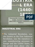 Evolution of Media INDUSTRIAL ERA