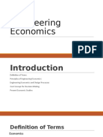 Engineering Economics Introduction