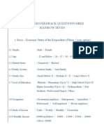 Questionnaire On Botteled Water Brand