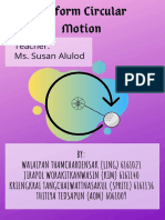 uniform circular motion lab report