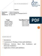 AST Short Path Distillation