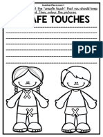 Unsfae Touch Worksheets