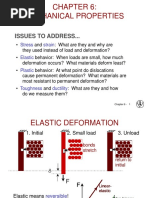 Chapter 6 - Mechanical Properties PDF