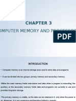 Chapter 3 Computer Memory and Processors